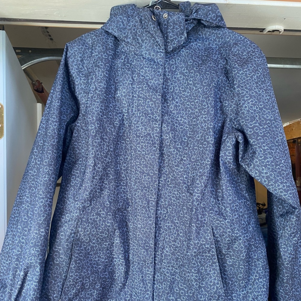 Eddie Bauer rain jacket.
